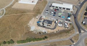 Photo shows Starbucks taking shape on major Norfolk housing estate