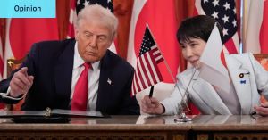 The real reason Trump just rushed to help Japan