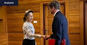 Deposed Aung San Suu Kyi shown in proof of life photo