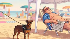Il commissario in vacanza e il rottweiler da tre chili