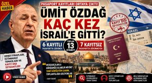 Ümit Özdağ Kaç kez İsraile Gitti