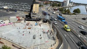 Endelig er arbejdet begyndt igen: Højhus-byggeri i midtbyen går ind i ny fase