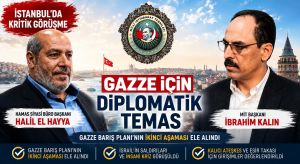 MİT Başkanı İbrahim Kalın, Hamas Heyetiyle Görüştü