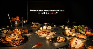 2 Designers Used Fake Leftovers, ‘Crime Wall’ & Empty Plates To Help Fund 6265 Meals