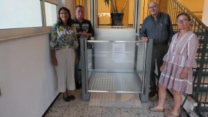 Personenaufzug da: Wie Buchenberg barrierefrei wurde