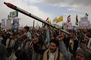 Service suspended at a Saudi airport after attack claimed by Houthis