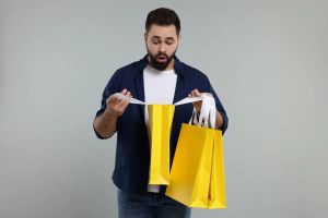 Woman brings her Italian husband back-to-school shopping and his jaw drops at her list