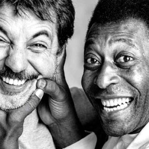 Foto de Pelé feita por Tripolli foi arrecadada em leilão por R$ 640 mil