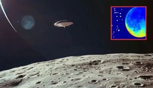More than 20 giant UFOs speed across the Moon? Ukrainian study sparks alien debate