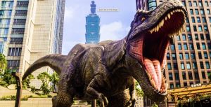 His HOA threatened to sue over the dinosaurs in his yard. They’re now an Austin landmark.