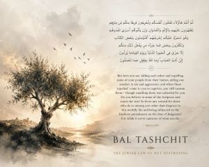 Bal Tashchit (בַּל תַּשְׁחִית): The Rabbinic Limit