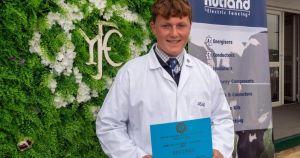 Proud 15-year-old farmer celebrates success at national competition