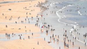 Las playas por las que se fue Eva María buscando el sol