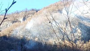 Incendio tra Longarone e Val di Zoldo: completata la bonifica, si torna alla normalità