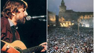 Il concerto simbolo in piazza Maggiore, nel 1984: “Fu come andare a un esame universitario”