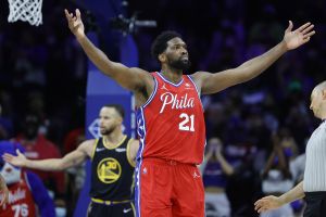 Joel Embiid's Offseason Body Transformation Draws Praise From New Teammate LeBron James This Preseason