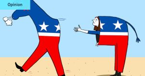 Socialists are doing a Trump to the Democrats. US politics is unlikely to return to normal