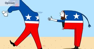 Socialists are doing a Trump to the Democrats. US politics is unlikely to return to normal