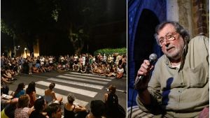 Bologna si ritrova e canta davanti alla sua casa: “Grazie, artigiano di poeti”