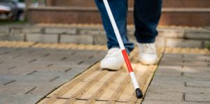 Those yellow bumpy tiles exist because a man in Japan had a friend going blind