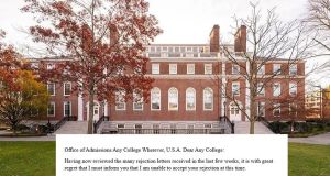 In 1981, A Harvard applicant was rejected. He responded with an epic letter rejecting their rejection.