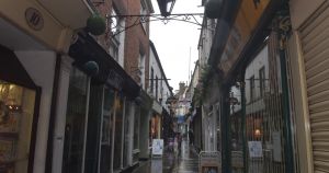 Stink row erupts as town's medieval Rows ‘used as toilets’