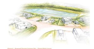 Bid for hundreds of new caravan pitches at holiday park site