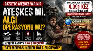 Ateşkes mi, Algı Operasyonu mu? Batı Medyası Gazze’deki 4 Bin İhlali Neden Görmüyor?