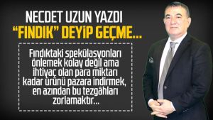 Necdet Uzun yazdı: 
