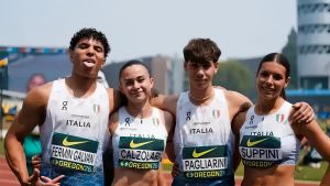 Pagliarini vola anche ai Mondiali: record italiano e finale con la staffetta azzurra