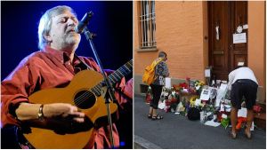Fiori e lacrime per Guccini, continua la processione in via Paolo Fabbri 43