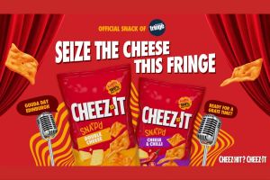 Cheez-It celebrates cheesy comedy at Edinburgh Fringe