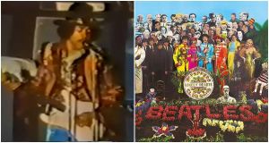 2 days after The Beatles dropped Sgt. Pepper, Jimi Hendrix played a raucous cover of the title song