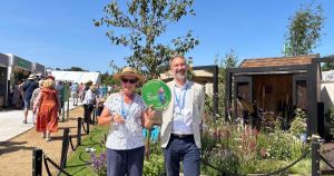 Norfolk woman wins two awards for butterfly garden