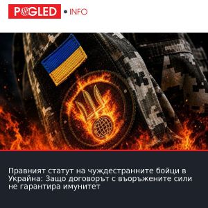 Правният статут на чуждестранните бойци в Украйна: Защо договорът с въоръжените сили не гарантира имунитет