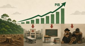 Enquanto o PIB sobe, a floresta, a saúde e a dignidade continuam caindo