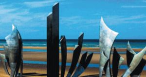 Il viaggio in Normandia sulla spiaggia del D-day ora patrimonio Unesco