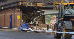 Man arrested over store's JCB ram raid faces 'no further action' but probe continues