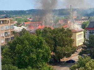 Пламъци погълнаха легендарно училище