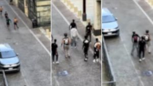 Lecco, guerriglia urbana in pieno centro: due bande si affrontano con lanci di bottiglie /