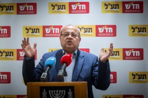 Negotiations over Arab joint list hit snag as Ahmad Tibi rejects proposed slate