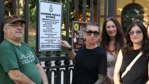 Giardini ducali ’blindati’: 