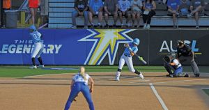 The missing piece in women’s softball has officially arrived