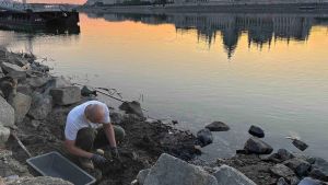 Dal Danubio in secca riemerge anche il ponte di Costantino