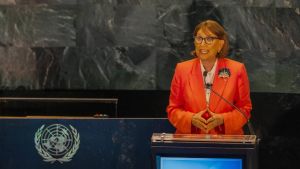 Une femme n’a jamais été si près de diriger l’ONU