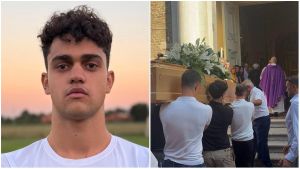 “Ciao Tommaso, un arrivederci, non un addio”. L’ultimo doloroso abbraccio di Rimini al 19enne: “Sarai già col nonno a dipingere in cielo”