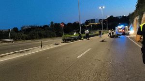 Tragedia sull’Asse: si schianta con la moto contro il guardrail. Morto