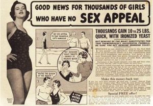 Vintage ‘anti-skinny’ ads from the 1930s and 50s show how drastically beauty standards change