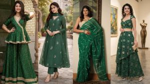Hariyali Teej 2026: Traditional green outfits to bring festive glow to your Sawan celebrations