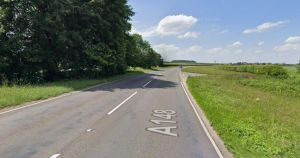 Man in 20s dies after crash involving four vehicles on major road